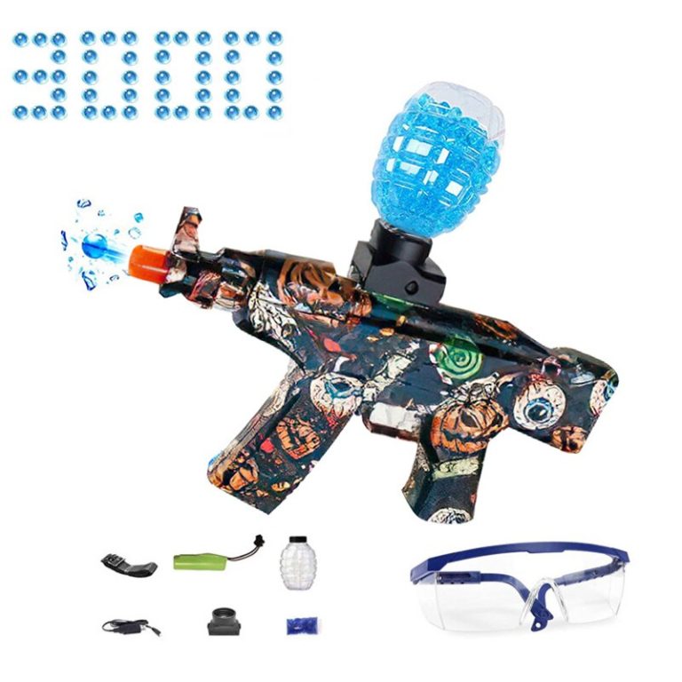 Nerf Gel Blaster | Ak-47 Water Bomb Shoots Gun - Electric Splatter Ball ...