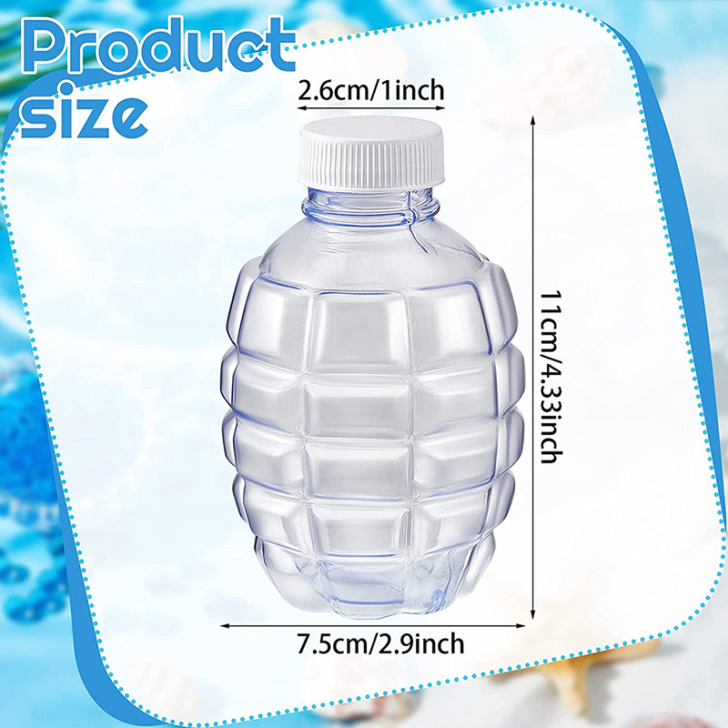 Gel Blaster Hopper | 4 Pcs Water Gel Bead Accessories Water Gel Bead Subpackage Bottle Plastic Hopper Pineapple Bottle